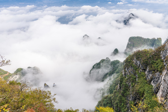 天门山美景