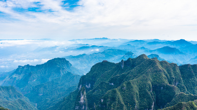 天门山美景