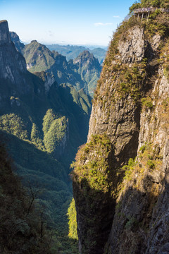 天门山峡谷