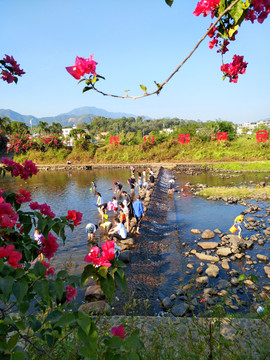 河边风景