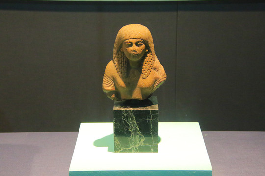 古埃及文物雕塑石雕人物