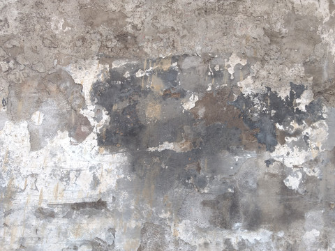 破旧水泥墙壁