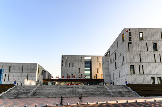中国吉林省博物院建筑景观