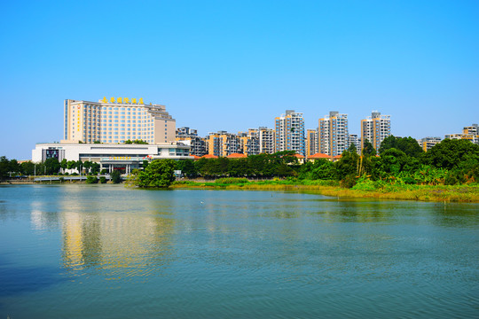 江湾风景