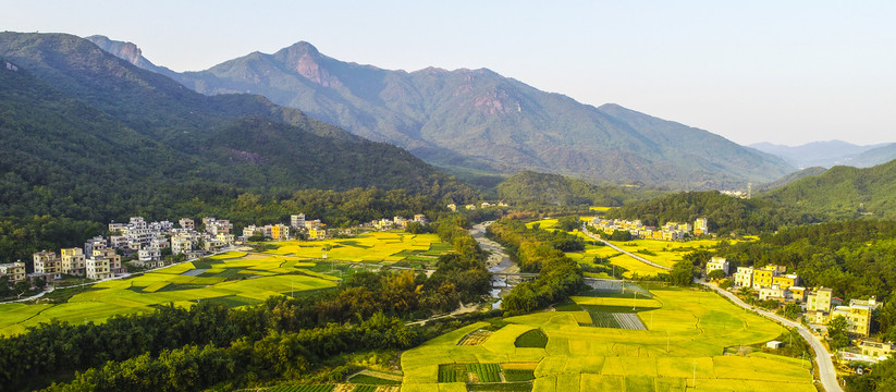 山村秋色