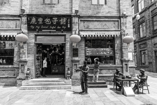 老北京街景