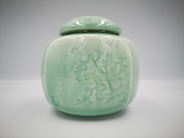龙泉青瓷茶叶罐