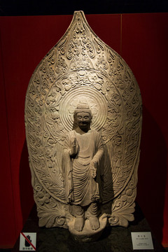 上海博物馆北齐佛石像