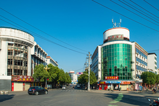 井冈山市龙市镇街景