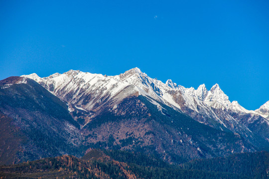 巴松措景区