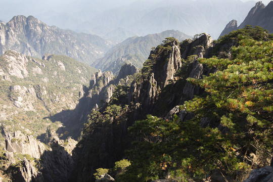 登黄山天下无山