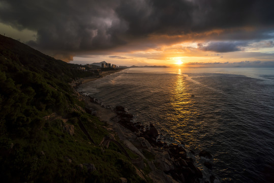 海陵岛日出