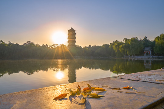 北京大学未名湖