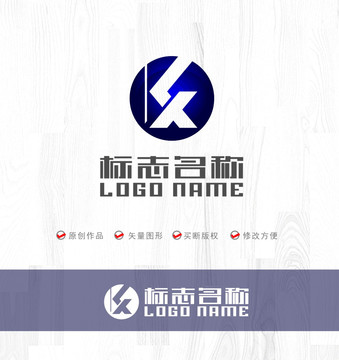 KFX字母标志logo