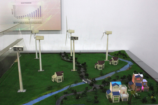 风力发电站模型
