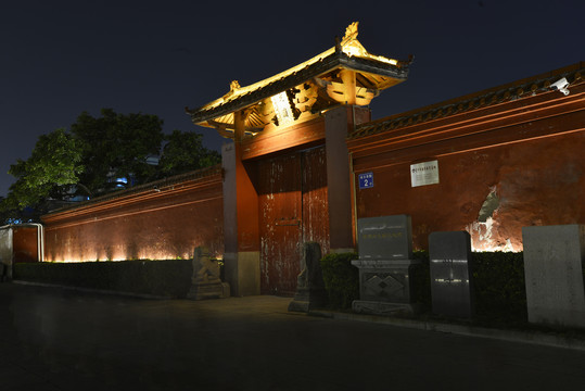 漳州文庙夜景