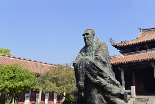 漳州文庙孔子像