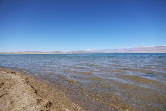 小柴旦湖全景