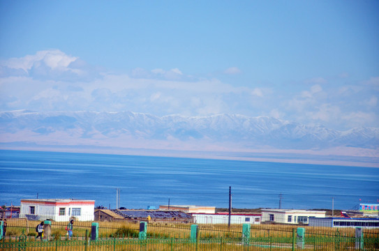 青海湖二郎剑景区