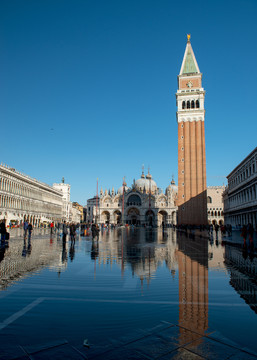 水灾中的威尼斯