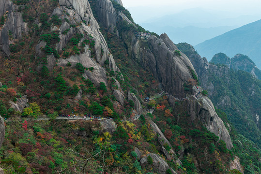 黄山秋色