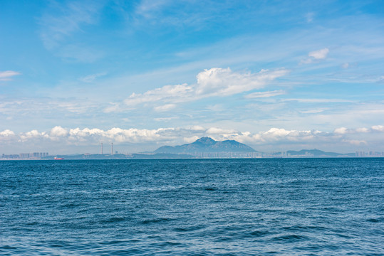 蓝天白云蔚蓝大海