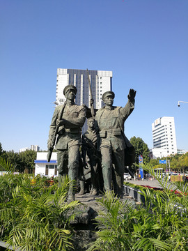 起义雕塑