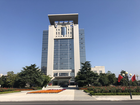 江汉大学地标行政楼