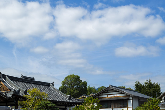 日式建筑屋顶