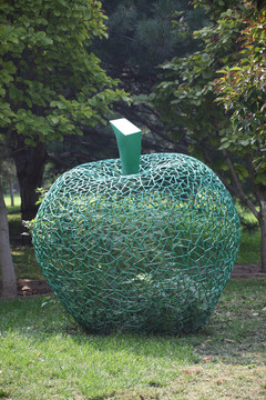 雕塑苹果