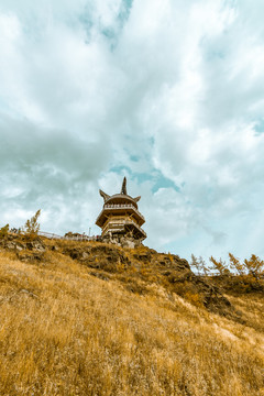 喀纳斯湖观鱼台