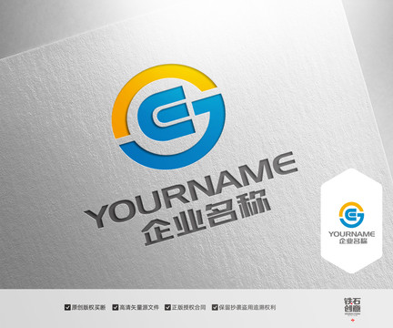 EG字母logo