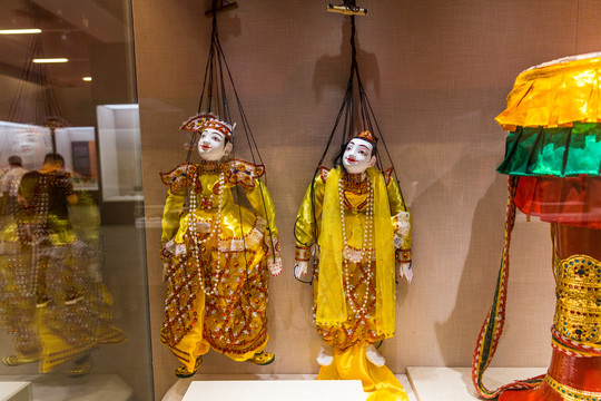 缅甸木偶