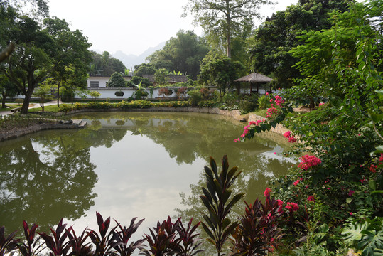 花山岩画保护监测站