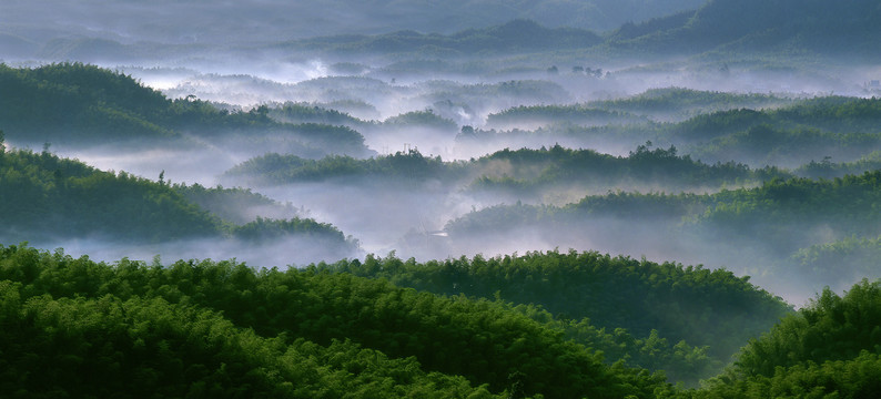 山川连绵