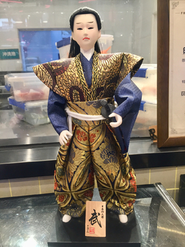 日本武士玩偶