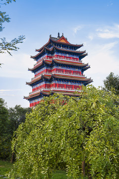 赵公明财神文化景区问道阁