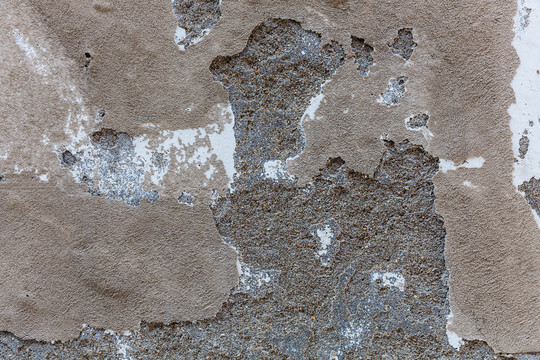斑驳的水泥墙