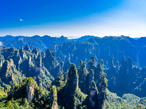 张家界点将台自然景观
