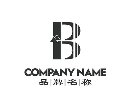 B字母原创LOGO设计