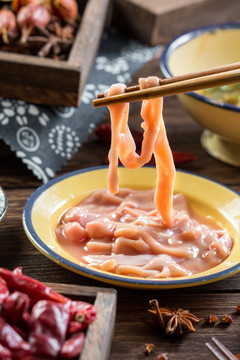鲜鸭肠