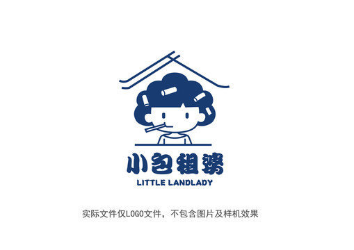 包租婆卡通Logo