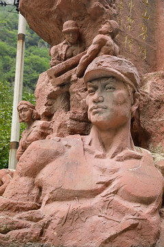 铁道兵纪念雕塑