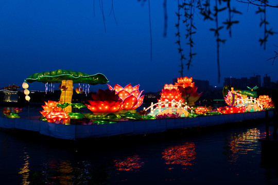 花灯夜景