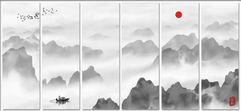 山水画