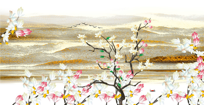 新中式花鸟