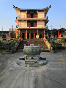 湖光岩风景区望海楼大雄宝殿