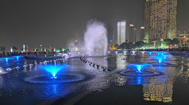 秋水广场喷泉