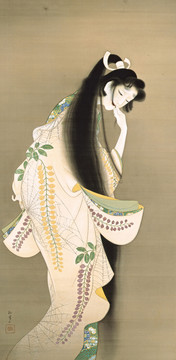 上村松园日本绘画大师上村松園日本美女画