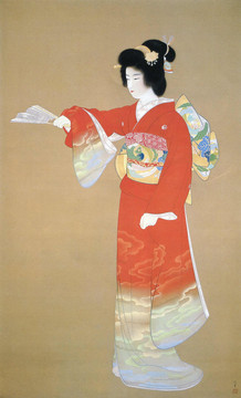 上村松园日本绘画大师上村松園日本美女画